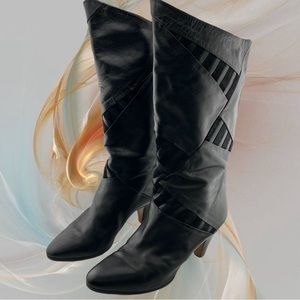 Very rare vintage Bargif midsize leather boots from Italy